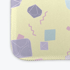 Retro Inspired Tabletop Gaming Dice Set Mousepad