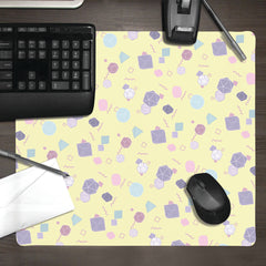 Retro Inspired Tabletop Gaming Dice Set Mousepad