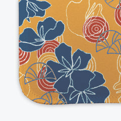 Tropical Floral Shells Mousepad
