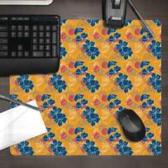 Tropical Floral Shells Mousepad