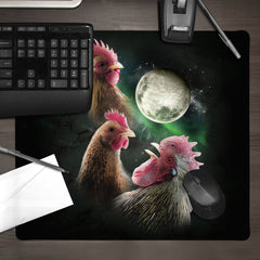 Chicken Moon Mousepad - Random Galaxy - Lifestyle