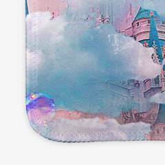 Llama Axolotl Adventure Mousepad - Random Galaxy - Corner - 09