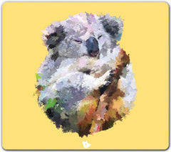 Round Koala Mousepad - Sagiv Gilburd - Mockup - 09