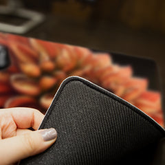 Dahlia Comic Bloom Mousepad