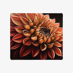 Dahlia Comic Bloom Mousepad