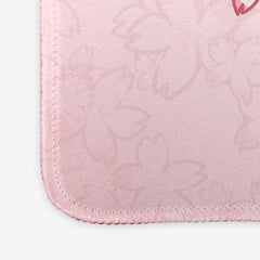 Cherry Blossom Fox Mousepad