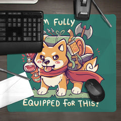 Fully Equipped for This Mousepad