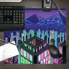 SynthCity Towers Mousepad