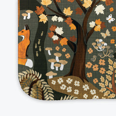 Alice's Woodland Wonderland Mousepad - TigaTiga - Corner - AutumnBrowns - 09