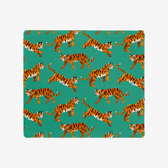 Bengal Tigers Mousepad - TigaTiga - Mockup - SeaGreen - 09