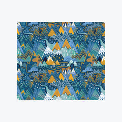 Maximalist Mountain Maze Mousepad