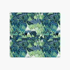 Maximalist Mountain Maze Mousepad
