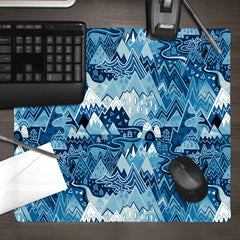 Maximalist Mountain Maze Mousepad