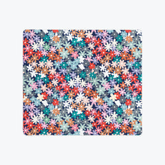 Ombre Flower Field Mousepad