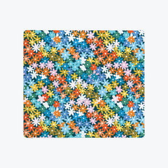 Ombre Flower Field Mousepad