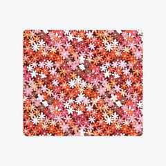 Ombre Flower Field Mousepad