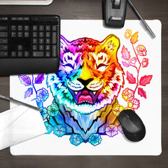 Tiger Ray of Rainbows Mousepad