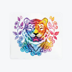 Tiger Ray of Rainbows Mousepad