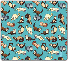 Ferrets Mousepad - Colordrilos - Mockup - 09