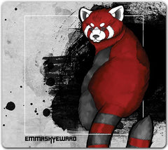 Staring Panda Mousepad - Emmaskyeward - Mockup - 09