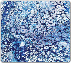 Blue Bubbles Mousepad - Jessica Torres - Mockup - 09