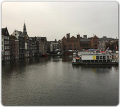 Canals of Amsterdam 1 Mousepad - Matt Burrough - Mockup - 09