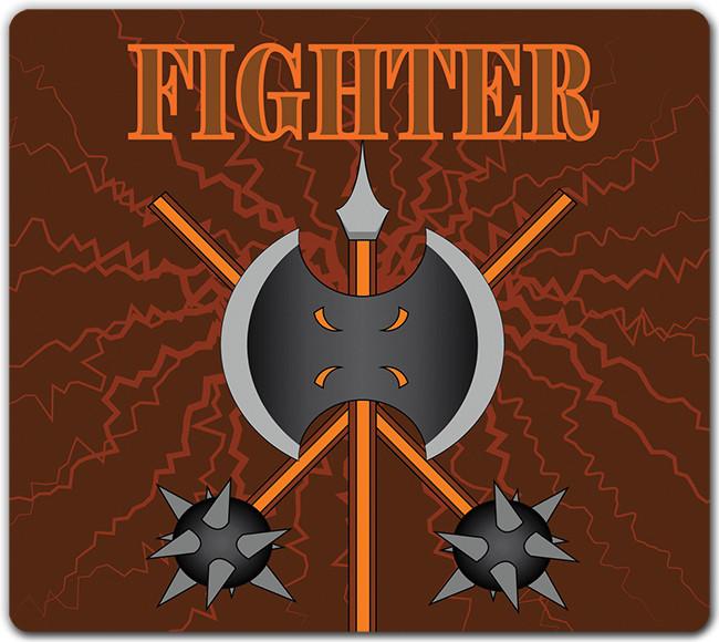 What Do You Play? Fighter Mousepad - Nathan Dupree - Mockup.