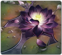 Pond Lotus Mousepad - Sabina Daldovo - Mockup - 09