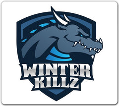 Winter Killz Logo Mousepad - Winter Killz - Mockup - 09
