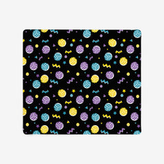 Go For The Volley Mousepad - Inked Gaming - HD - Mockup - Black - 09