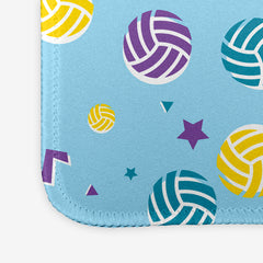 Go For The Volley Mousepad - Inked Gaming - HD - Corner - Blue - 09