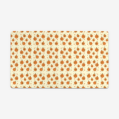 Dice In The Pumpkin Patch Playmat - Hannah Dowell - Mockup - Yellow