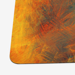 Abstract Fire Playmat - Inked Gaming - EG - Corner