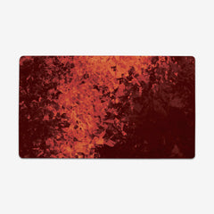 Consumed in Darkness Thin Desk Mat - Inked Gaming - EG - Mockup - Red
