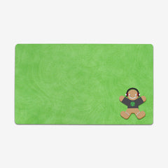 Cookie Gamer Playmat - Inked Gaming - EG - Mockup - Green