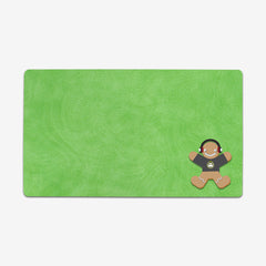 Cookie Gamer Playmat - Inked Gaming - EG - Mockup - Green