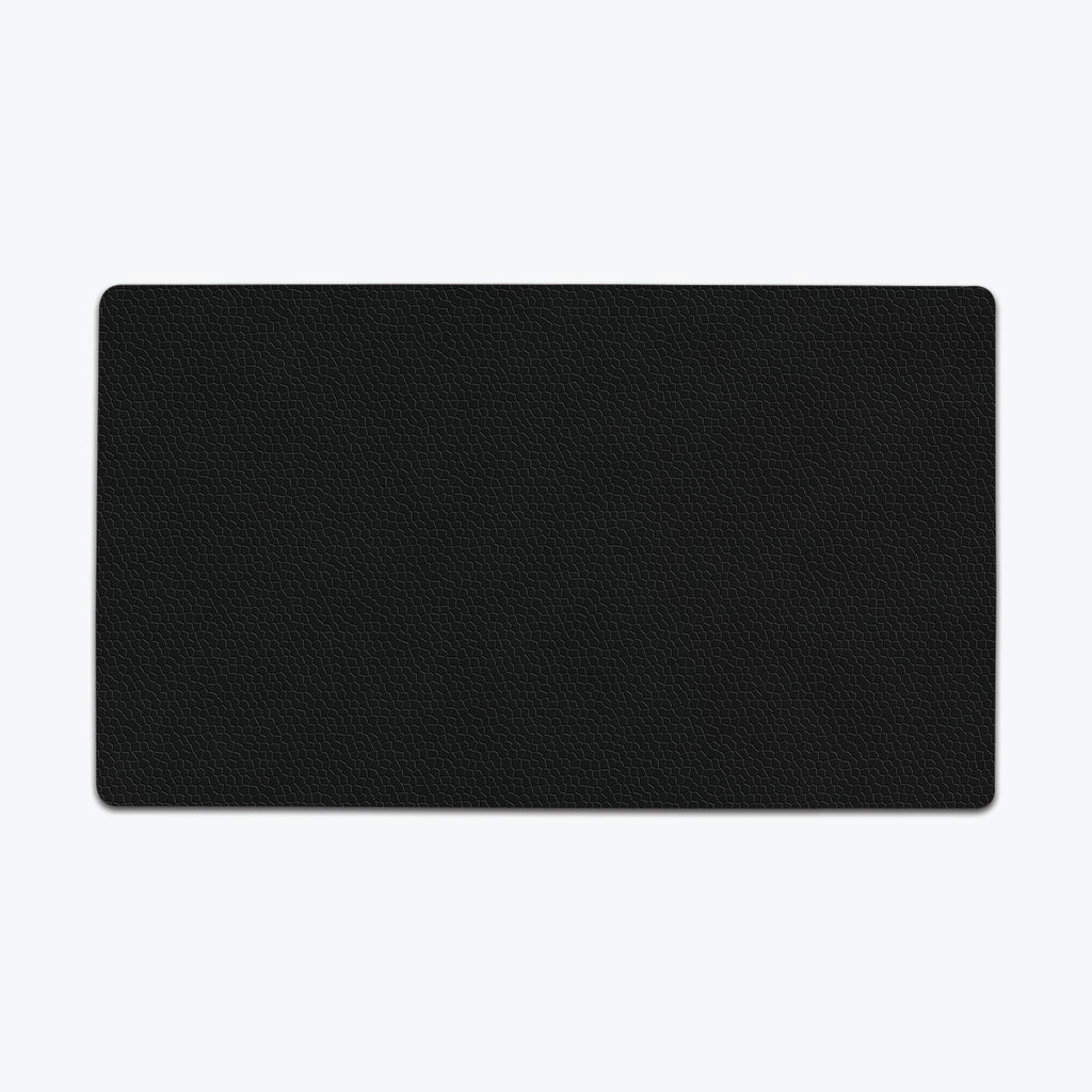 Faux Leather Playmat - Inked Gaming - EG - Mockup - Black
