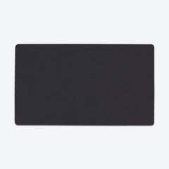 Faux Leather Pattern Thin Desk Mat - Inked Gaming - EG - Mockup - Black