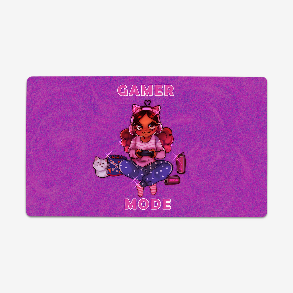 Gamer Mode Activated Playmat - Inked Gaming - MC - Mockup