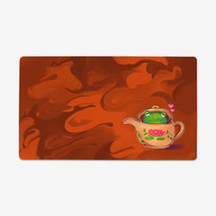 Teacup Froggy Playmat - Inked Gaming - MC - Mockup - CinnamonTea