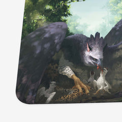 Harpy Eagle Griffins Playmat - Katie Jelich - Corner