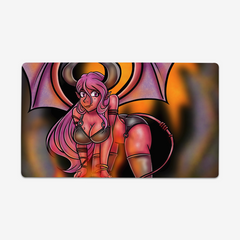 Demon Lady Playmat - Mia Valley - Mockup