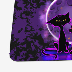 Cosmic Cats Playmat - Why Try Designs - Corner