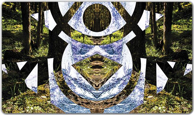 Inverted Forest Playmat - Liam McConnell - Mockup
