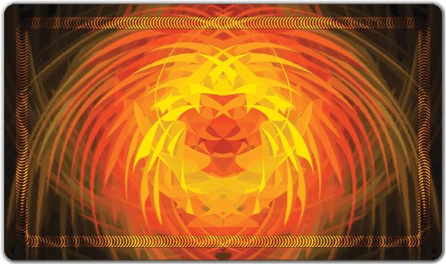 Wildfire Playmat - Martin Kaye - Mockup