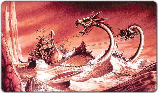 Sea Chariots of Rowenarc Playmat - Big Vision Publishing - Mockup