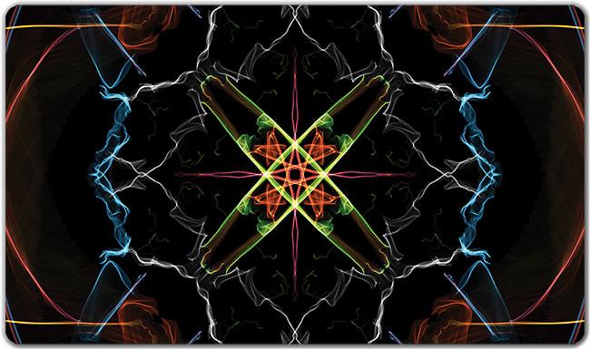 Burst Playmat - Robert Jones - Mockup