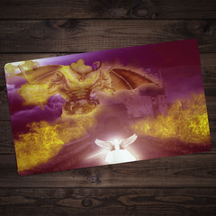 Demon Vs Angel Playmat