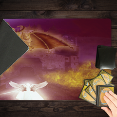 Demon Vs Angel Playmat