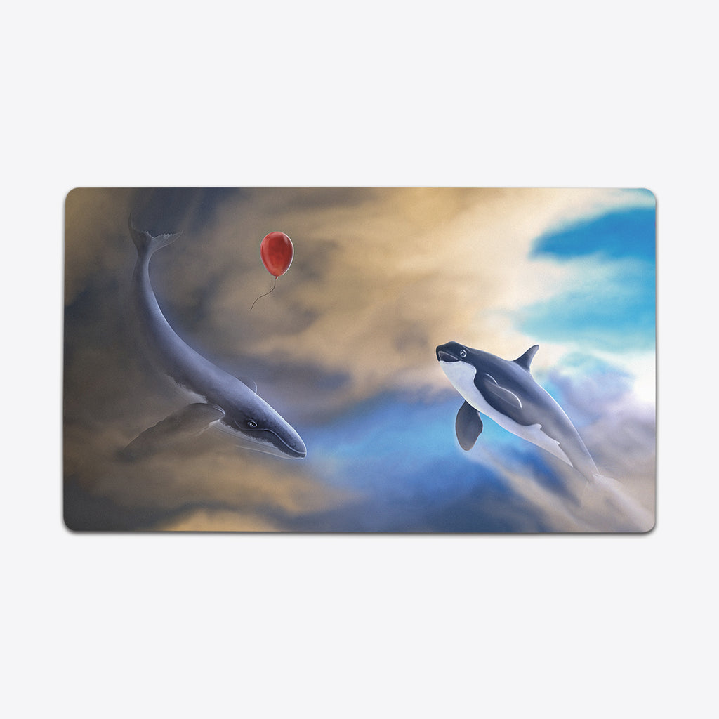 Playful Cloud Whales Playmat
